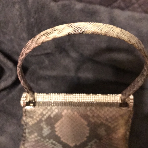 TWO Judith Leiber purses! One silver with crystals. One gold. - Picture 11 of 13